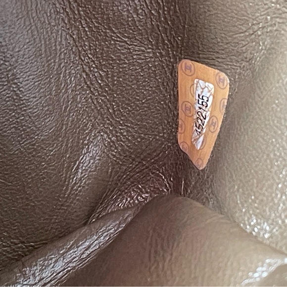 Chanel Brown Suede Shoulder Bag,with auth. Card and care card, pre loved. - Picture 16 of 16